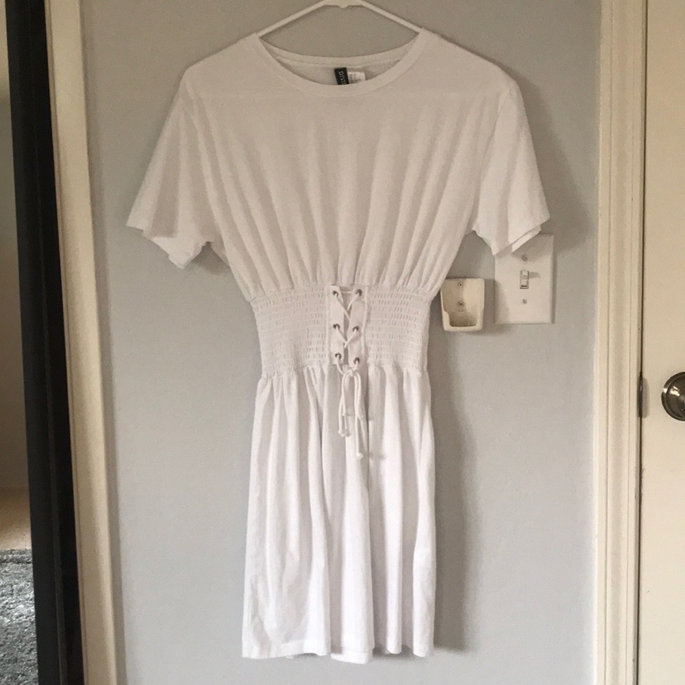 Corset T-shirt dress